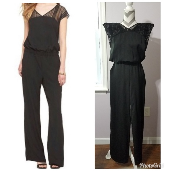 Mossimo Supply Co. Pants - Mossimo Black Lace Jumpsuit Romper